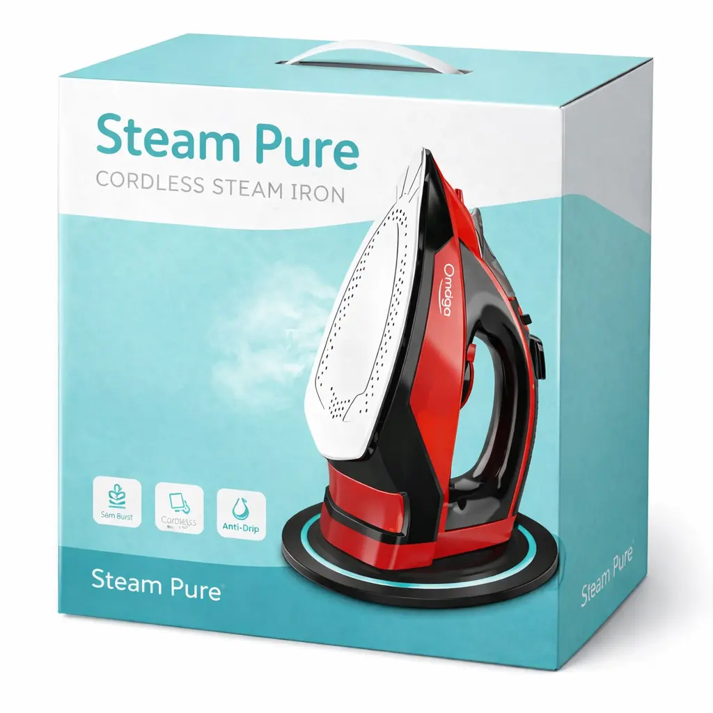 Bezprzewodowe żelazko parowe 2400W